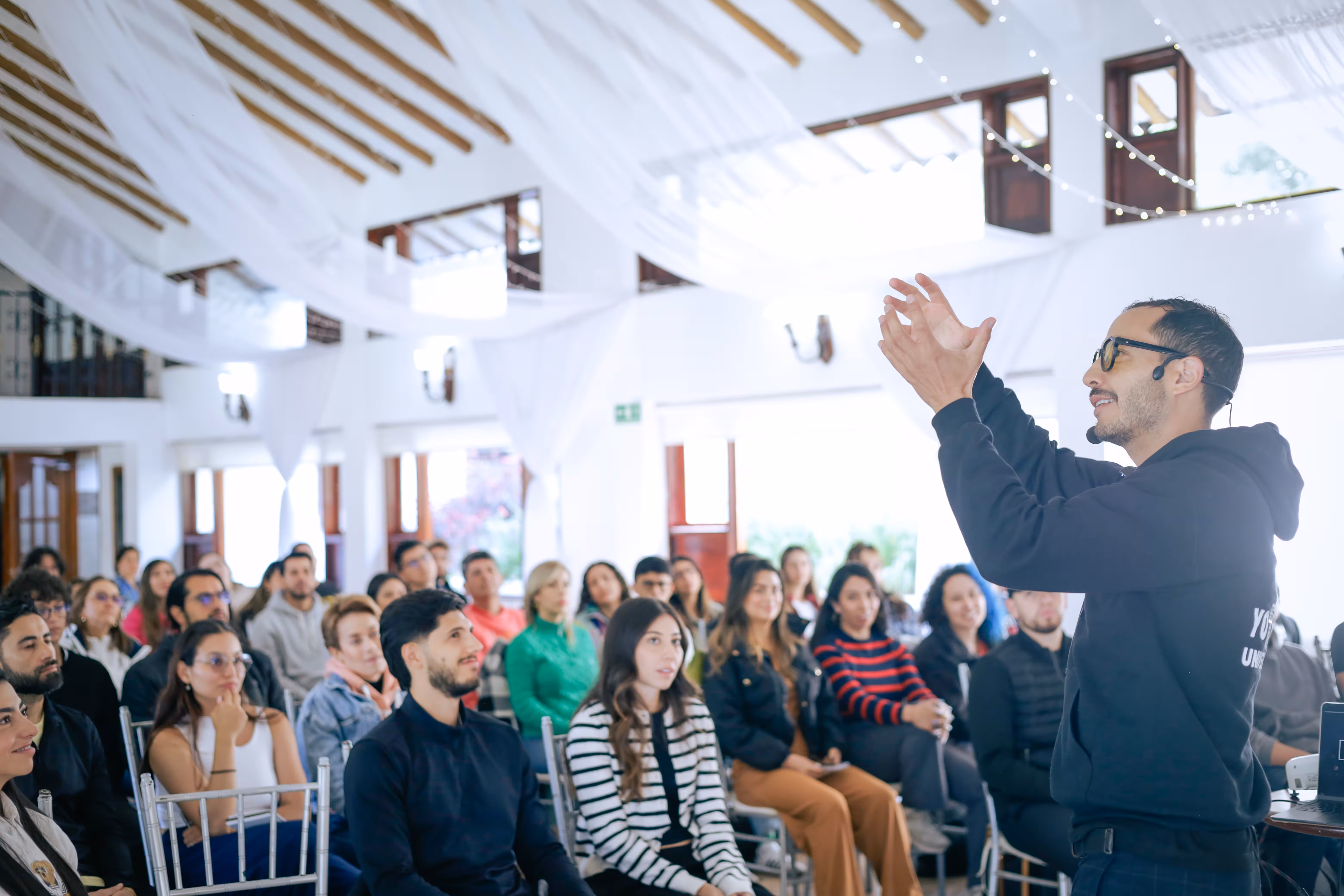 Group somatic exercise during the journey