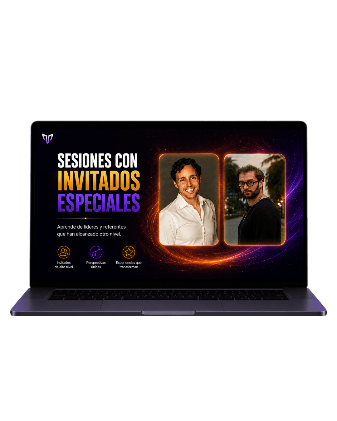 Masterclass en vivo cada semana con conferencistas mundiales que acompañan tu proceso